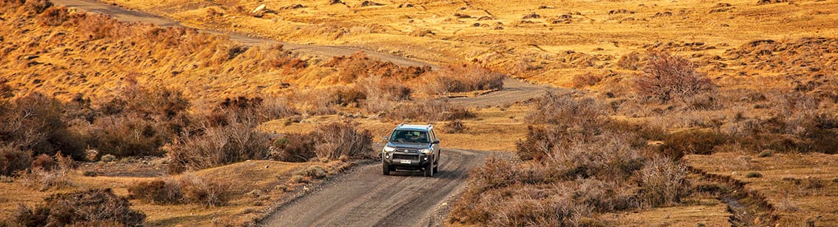 Patagonia Safari in a Luxury all-terrain vehicle