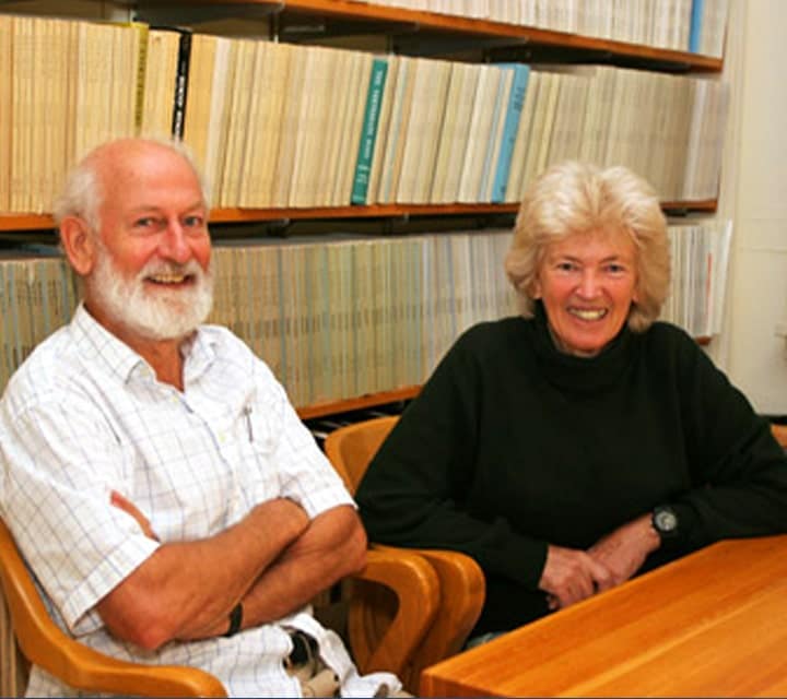 Peter and Rosemary Grant from Princeton University