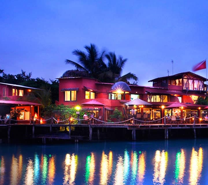 Red Man Grove Lodge on Galapagos Santa Cruz Island