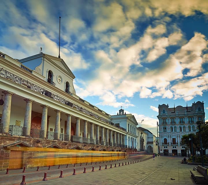 Quito, one of Ecuador's World Heritage Site