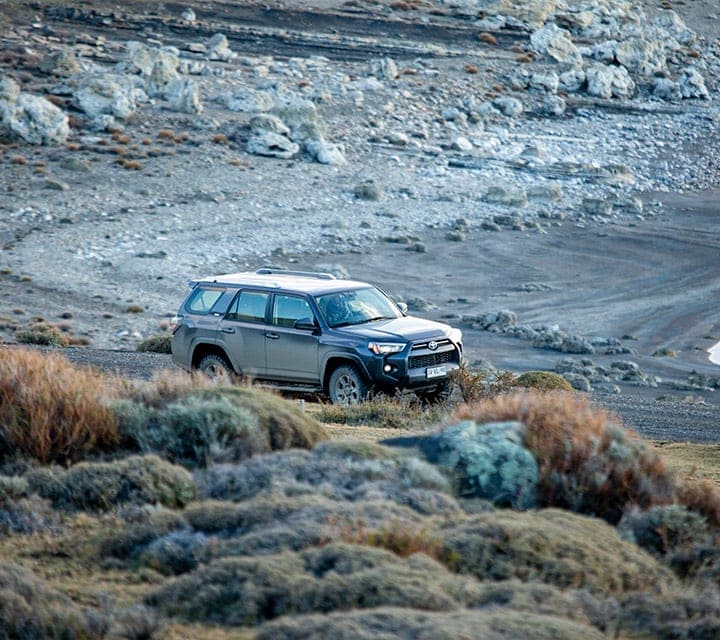 All-terrain vehicle in Patagonia