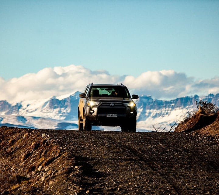 Patagonia's Puma Tracking Safari in a 4x4 Vehicle