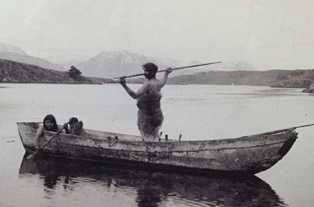 Patagones from Tierra del Fuego fishing