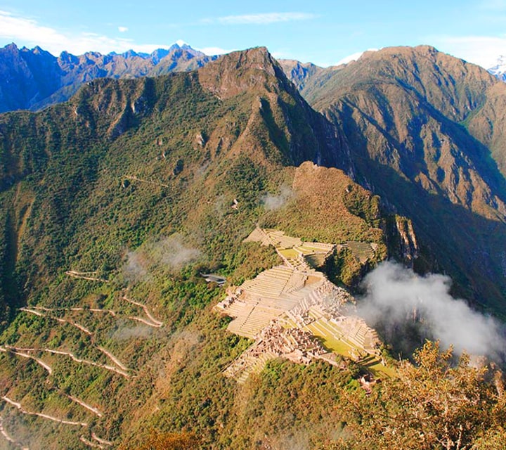 Qhapaq Nan, the Ancient Andean Road System Qhapaq Nan, the Ancient Andean Road System, atop the Andes mountain ranges in Chile