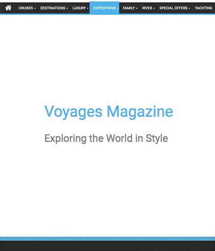 Voyages Magazine