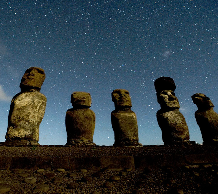 Easter Island Status - part of the UNESCO site in Chile