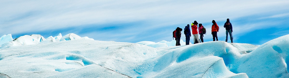 Trekking on Glaciers in Patagonia