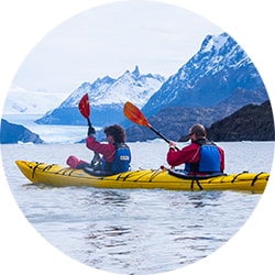 Kayaking in Patagonia