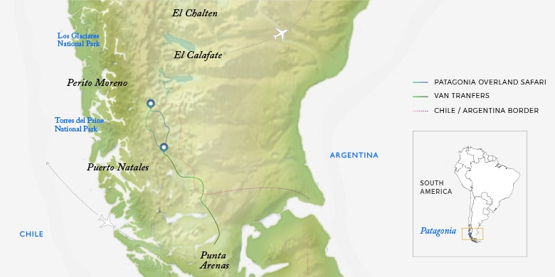 Patagonia Hidden Itinerary Safari Exploring Torres del Paine National Park - 5 or 6 Days - 