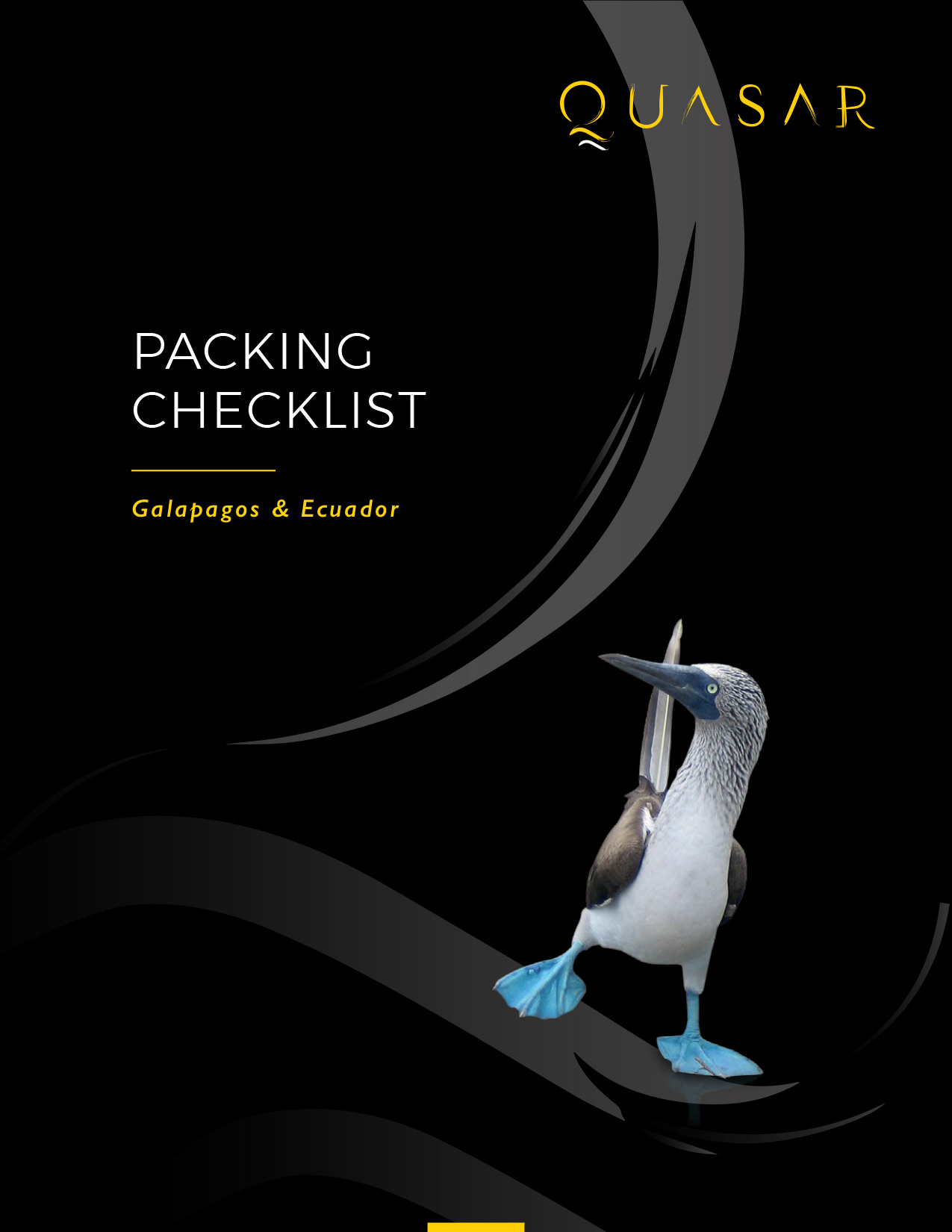 Packing Checklist for Galapagos & Ecuador Packing Checklist for Galapagos & Ecuador