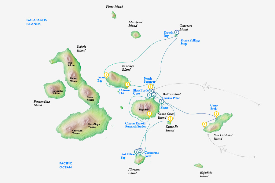 San Cristobal Island, Galapagos Cruise Itinerary