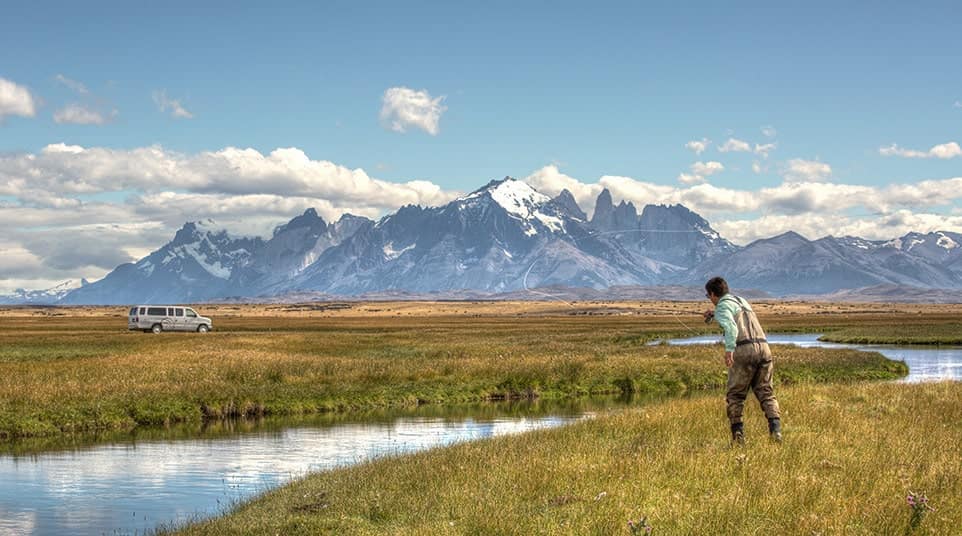 Fly Fishing in Torres del Paine Fly Fishing in Torres del Paine