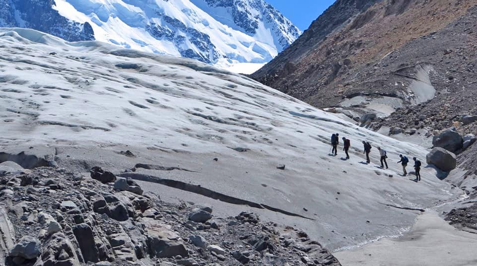 Ice Trek Cagliero Glacier Ice Trek Cagliero Glacier