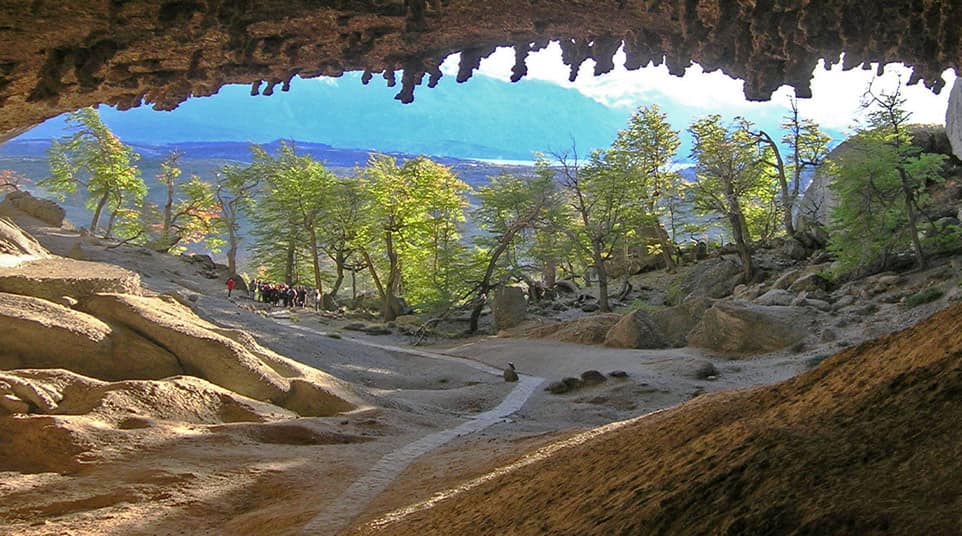 Views from Mylodon Cave Views from Mylodon Cave