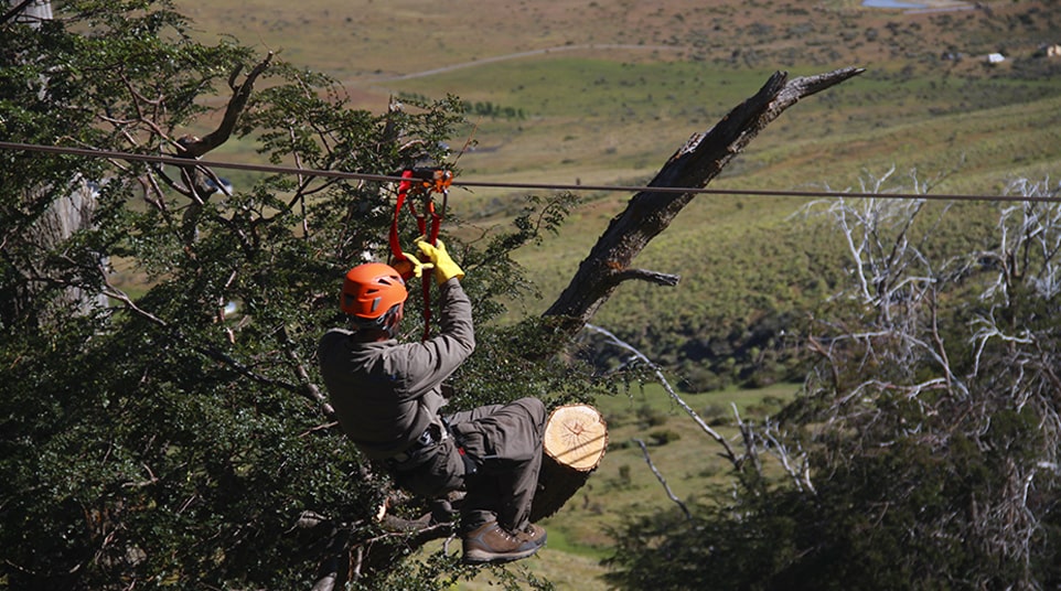 Zip Lining at Cerro Frias Zip Lining at Cerro Frias