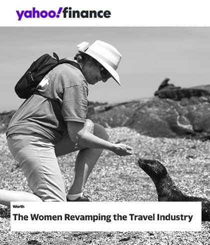 Yahoo Finance: Women Revamping Travel, Dolores Gangotena at Quasar