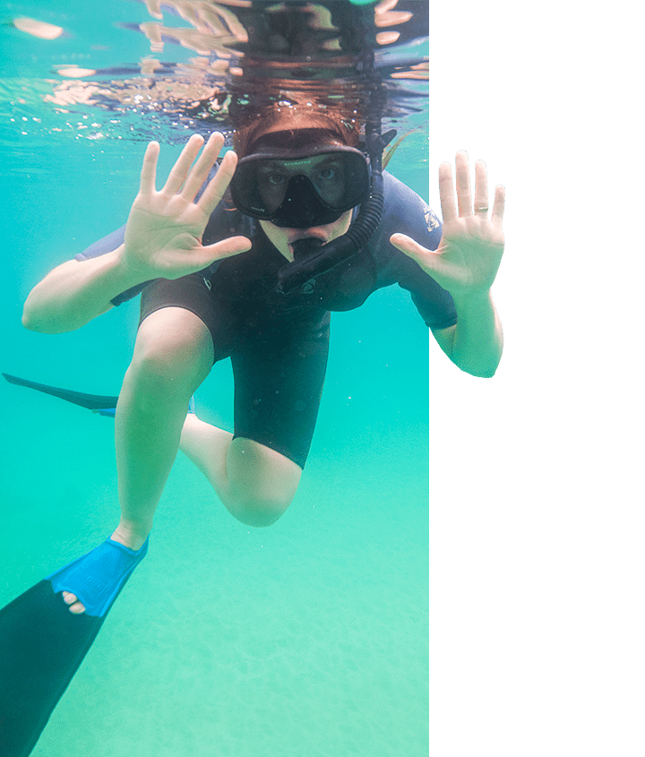 snorkeling in the galapagos