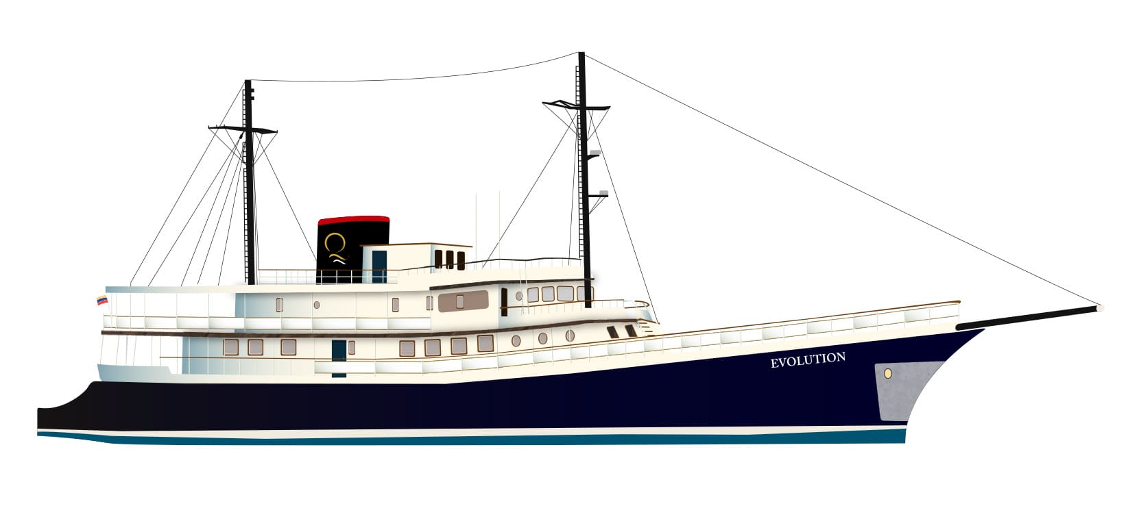 Evolution Yacht Rendering