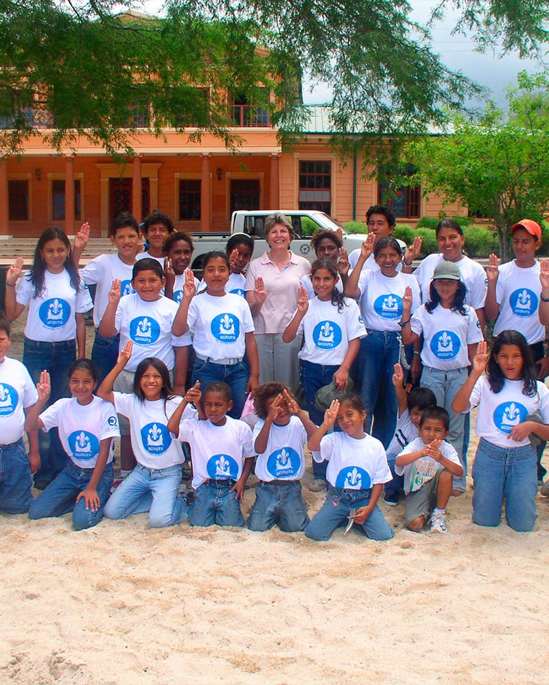 San Cristobal Island Scouts Project with Quasar's Founder, Dolores Diez