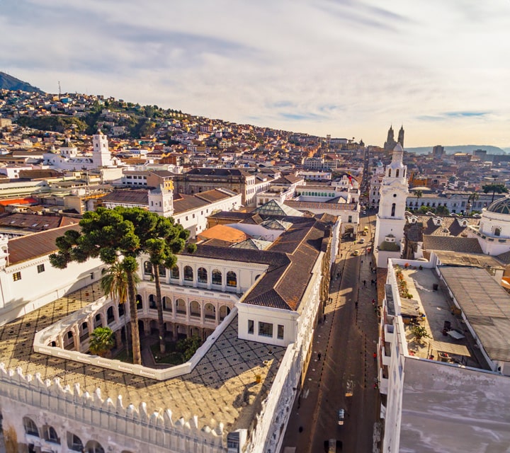 Colonial Quito Ecuador