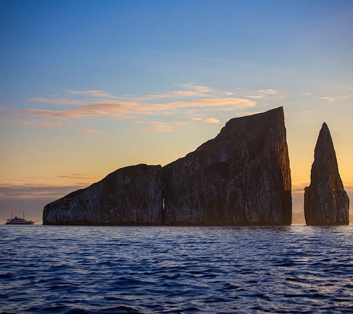 Galapagos kicker rock