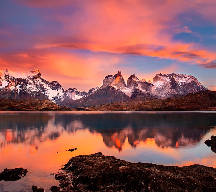 Patagonia sunsets in May