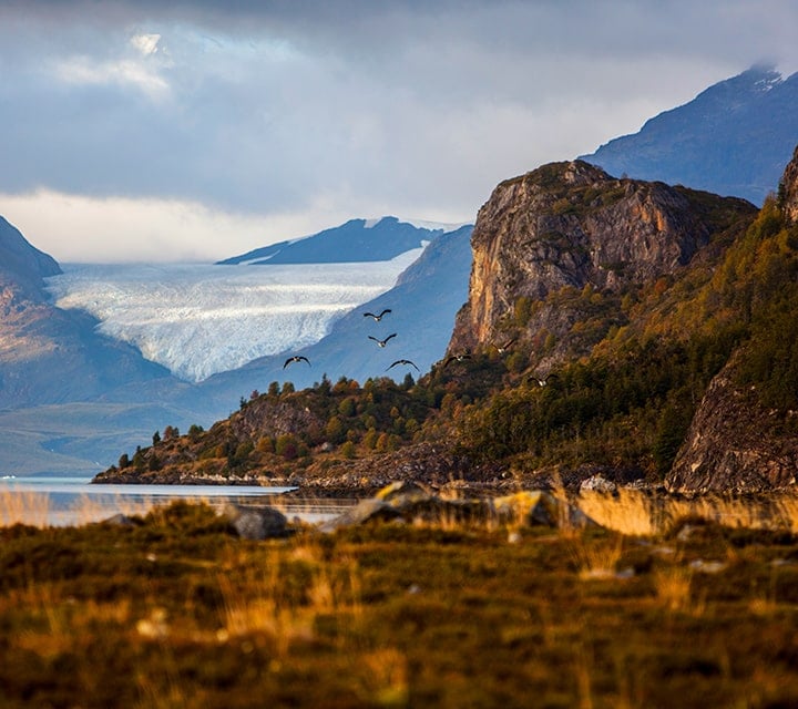 Seasons changing in Patagonia in May