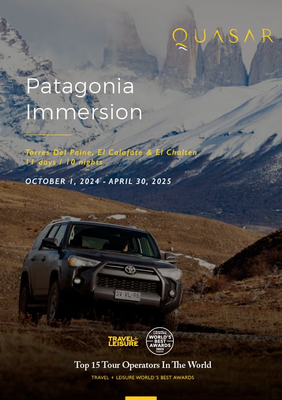 Patagonia Immersion Safari Itinerary