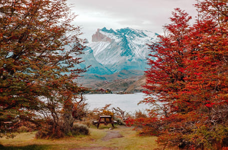 April weather in Patagonia