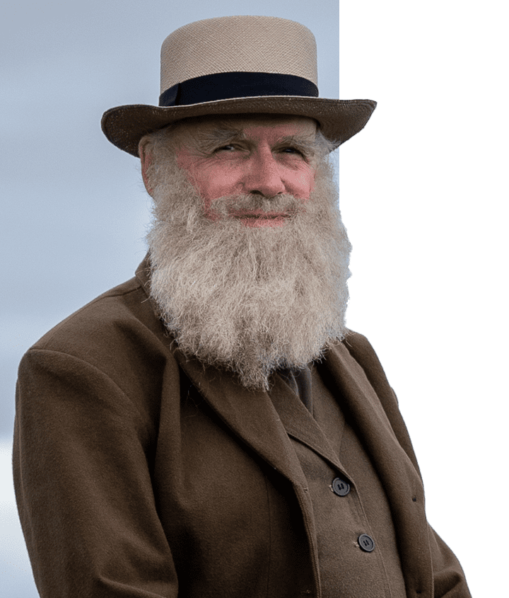 Charles Darwin Headshot