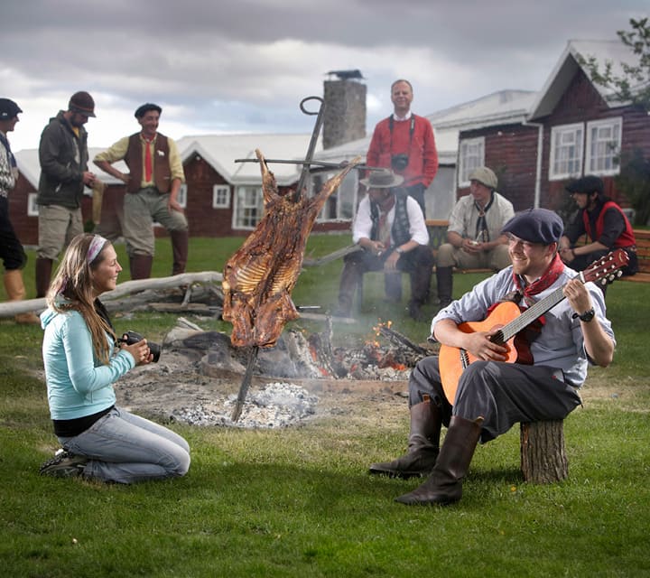 Visiting with Patagonia locals in December