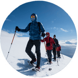 Snowshoeing - Antarctica Cruise