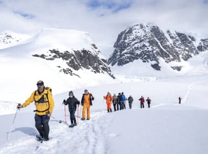 Trek adventures in Antarctica