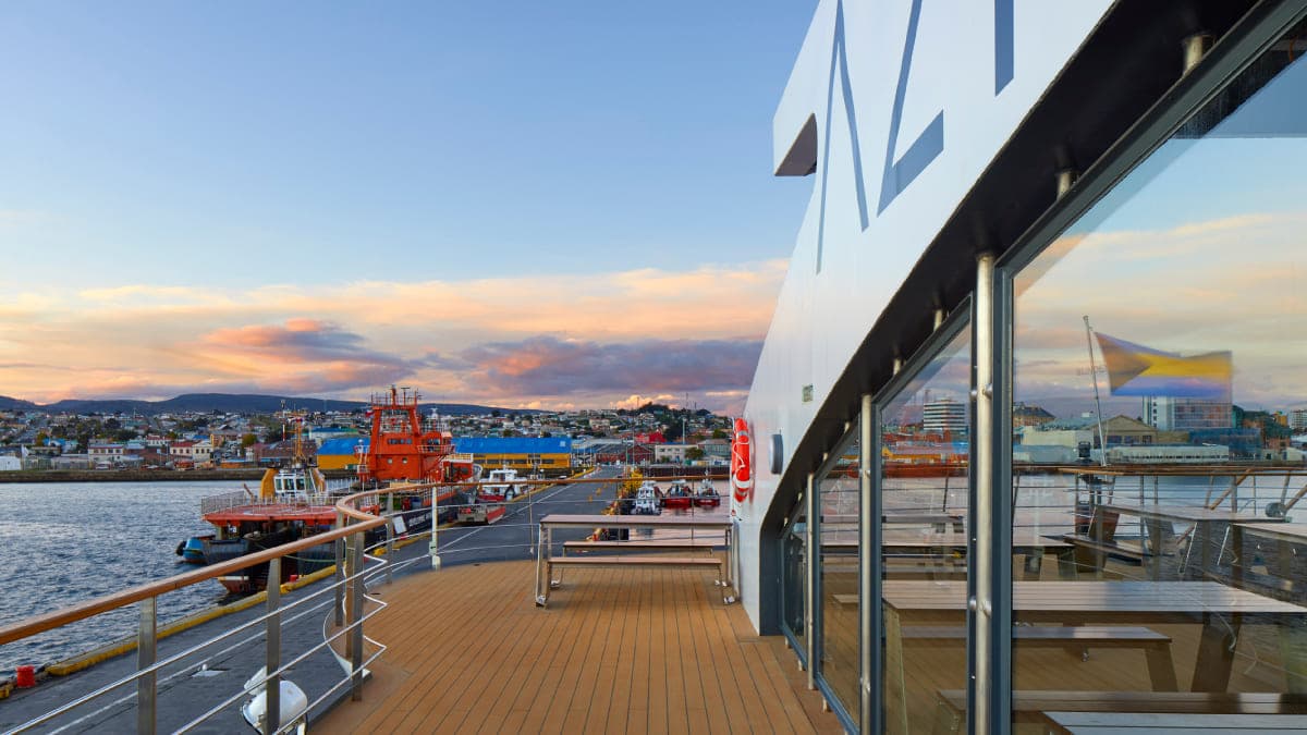 Antarctica ship exterior walkaround Antarctica ship exterior walkaround